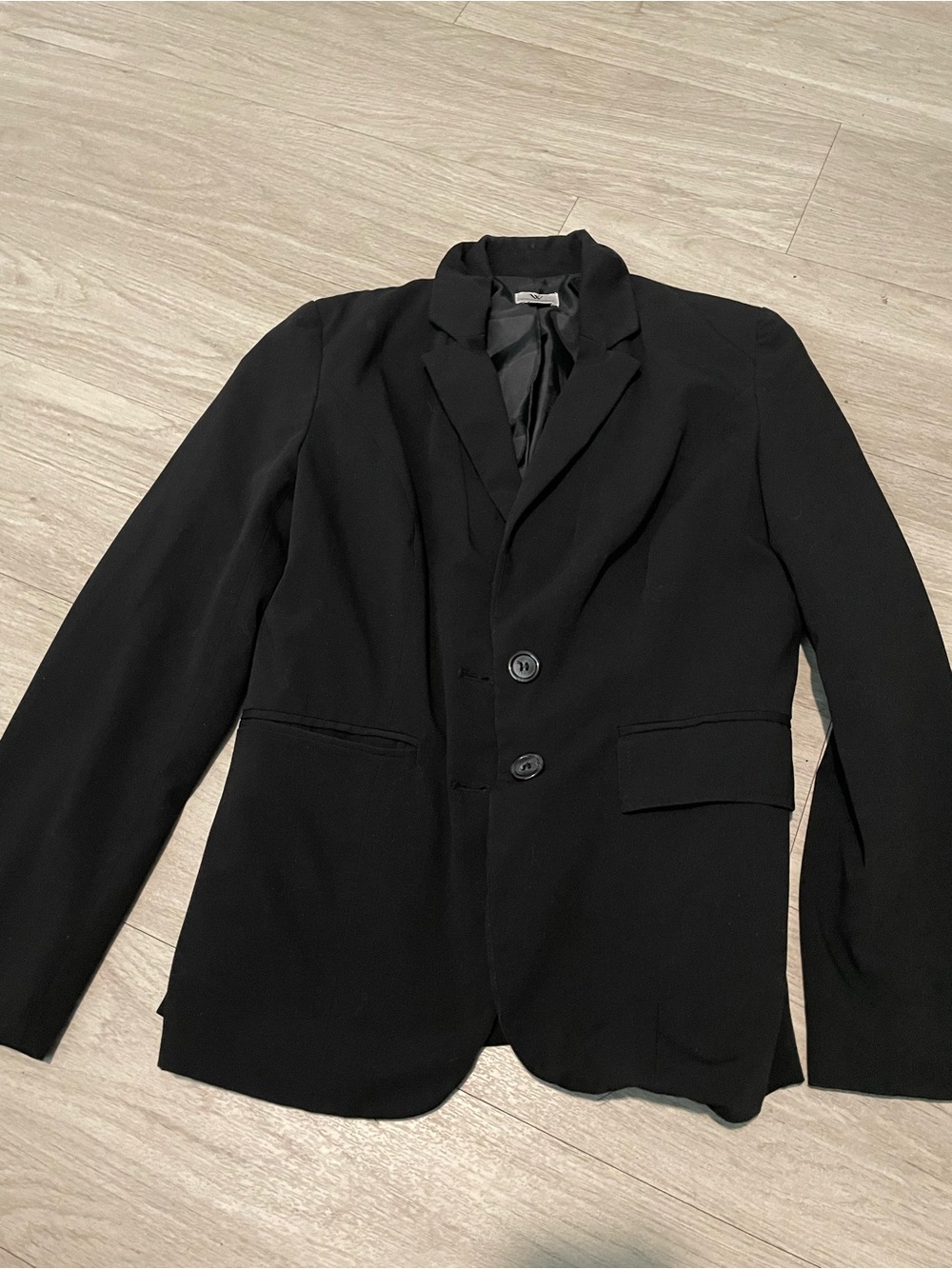 Worthington Black Women's Blazer - Tailored Two-Button Jacket